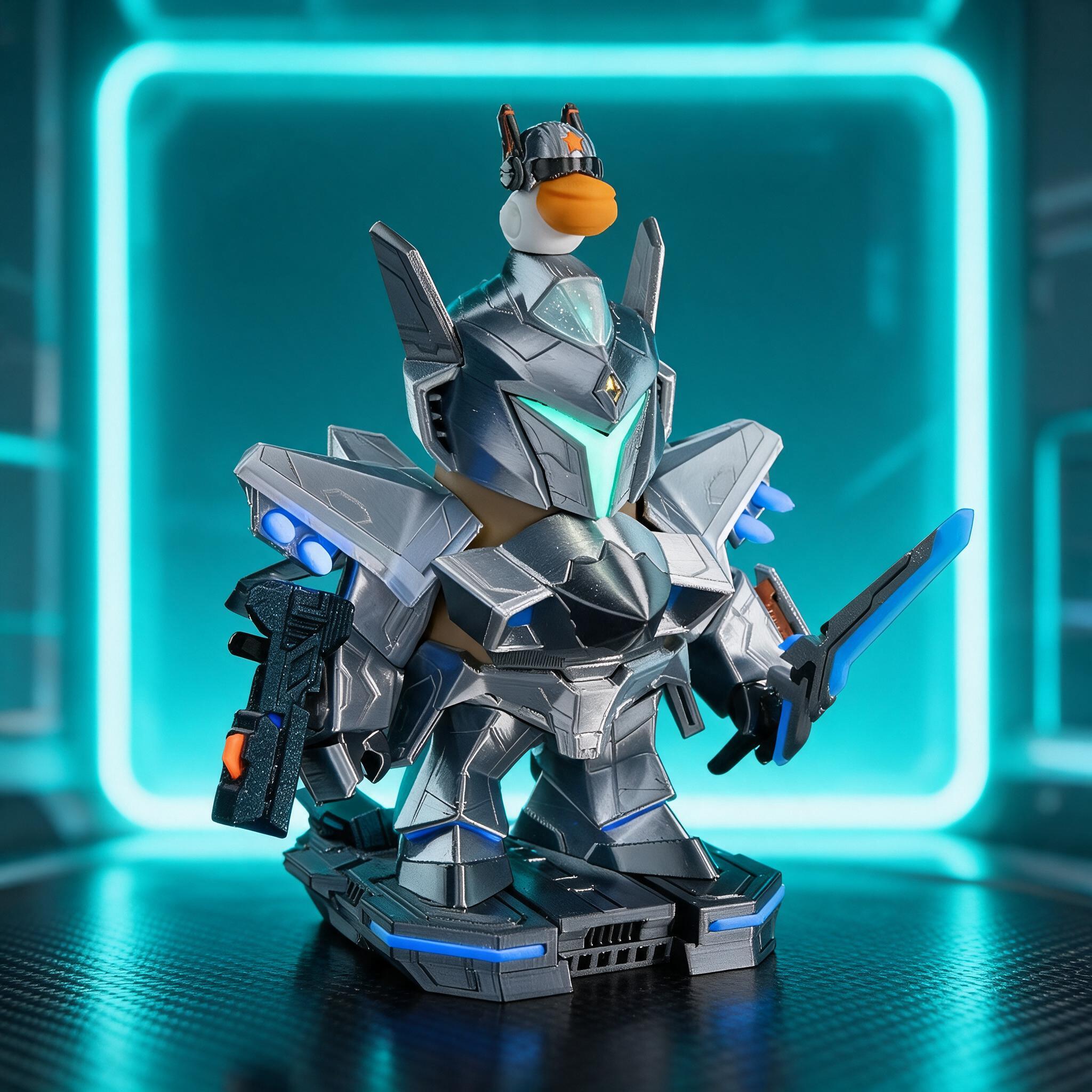 Magnetic Assembly Mech Action Figure | Desktop Ornament – lsndee