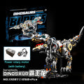Whale Mechanical Blocks – 1388 PCS Steampunk Building Set with LED Lights & Motor