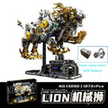 Whale Mechanical Blocks – 1388 PCS Steampunk Building Set with LED Lights & Motor