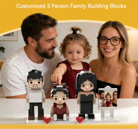 Three People + Photo Frame + Box