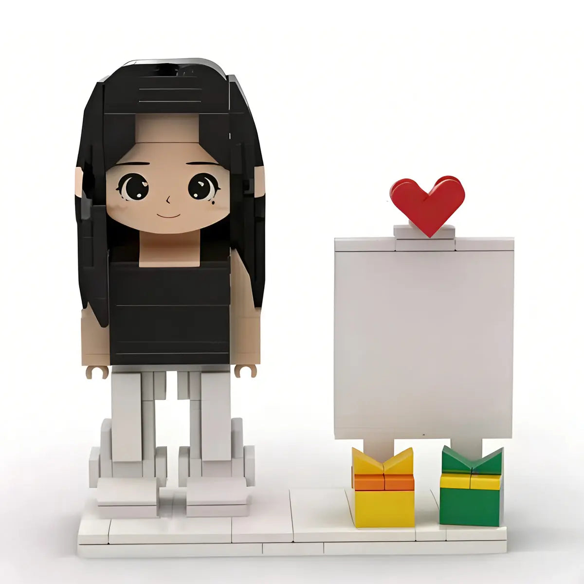 LSNDEE custom couple photo building blocks with Photo, Turn Your Couple Photo Into Custom Brick Art. Personalized Gift for Couples LSNDEE